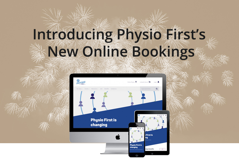 Physio First Online Booking is here